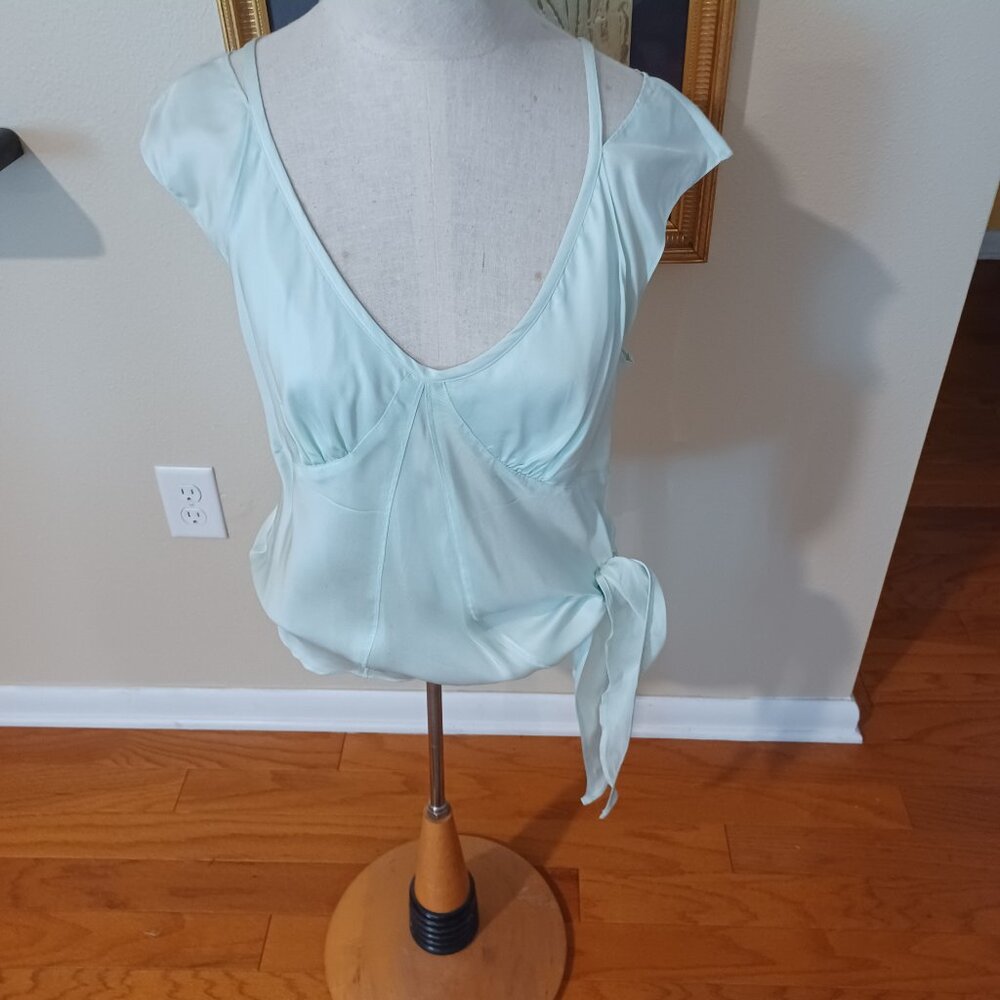 NWOT Banana Republic sexy mint green Club/Disco top 12
